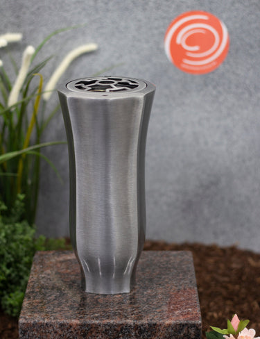 Grabvase Aluminium